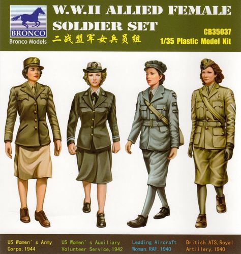 Weibliche Soldaten WWII