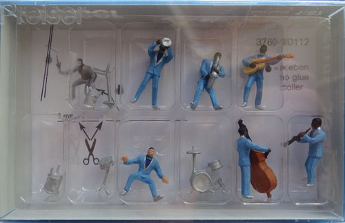Jazz-Band Figuren-Set