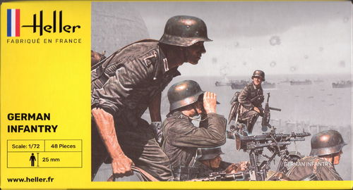 Deutsche Infanterie  Figuren-Set WWII